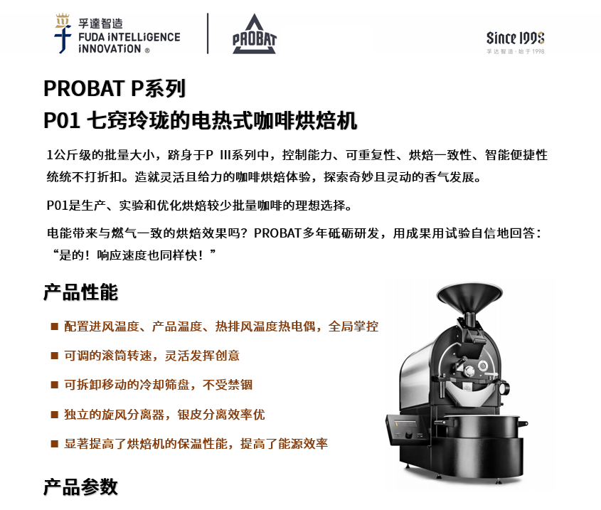 P01 电热烘焙机