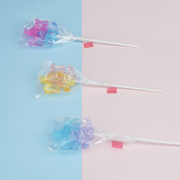 棒棒糖专用易撕贴