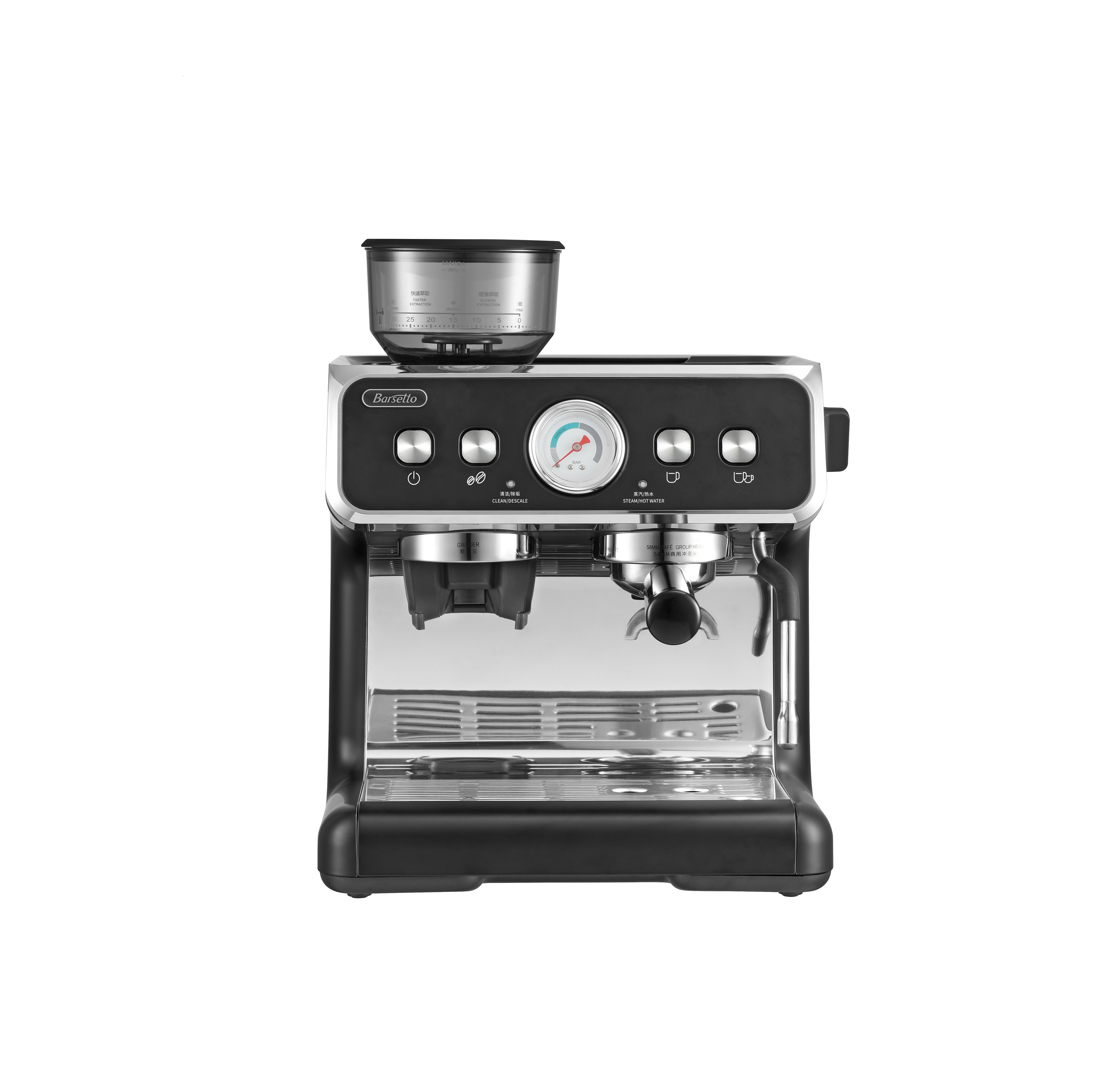 双加热研磨一体咖啡机 BAE02