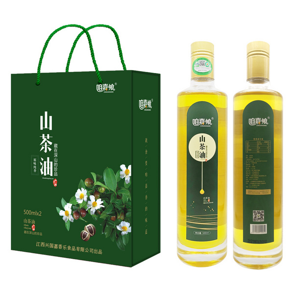 “咱嘉饗”山茶油（500ml*2）