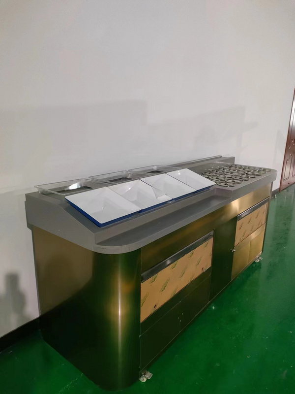 香天下美国洛杉矶店定制调料台