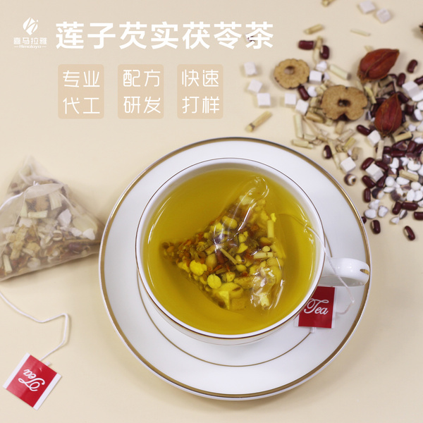 莲子芡实茯苓茶