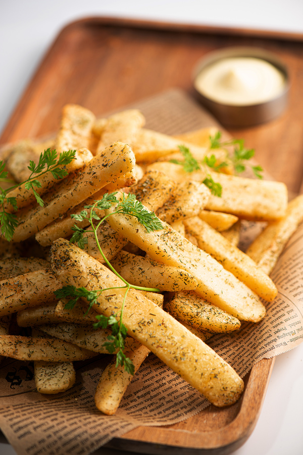 冷冻牛排型薯条