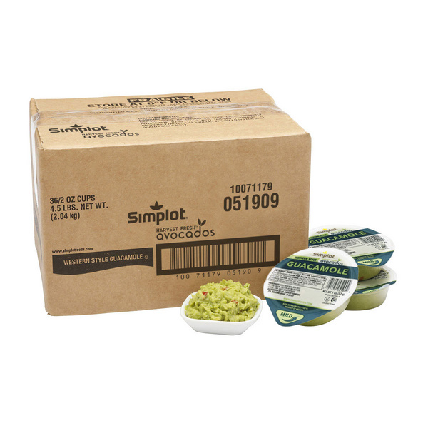 辛普劳冷冻Guacamole-西部风味