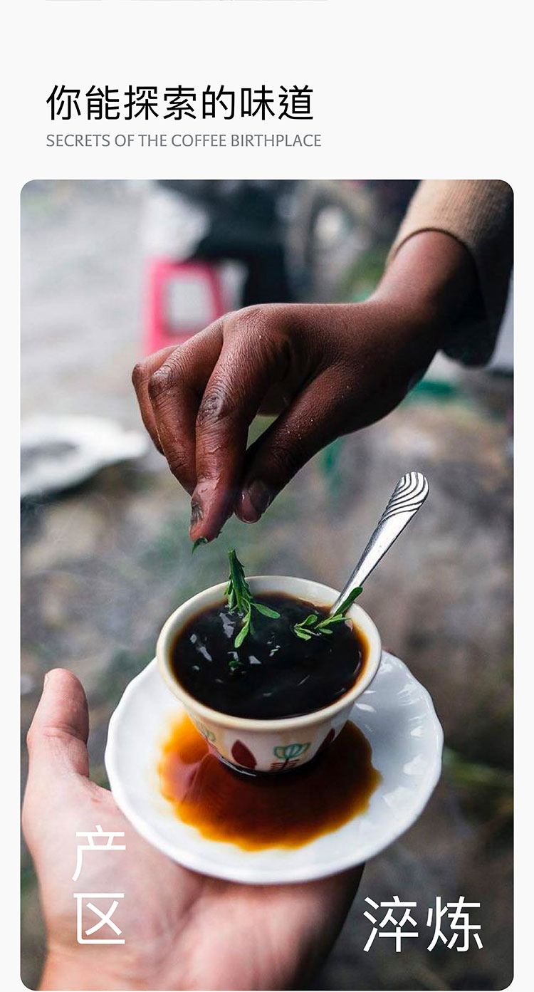 LEBUNNA埃塞俄比亚 中深烘焙 古吉SOE精品意式风格咖啡豆500g/袋