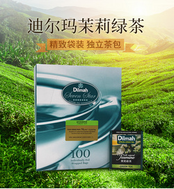 Dilmah 100片装 茉莉绿茶