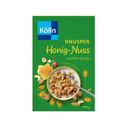 K?lln康隴麥蜂蜜堅果格蘭諾拉麥片