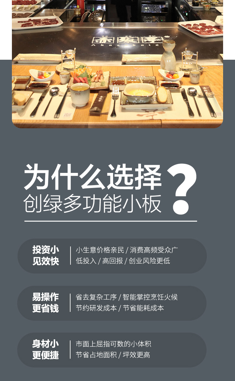 创绿巨轮多功能柜式单炉小板