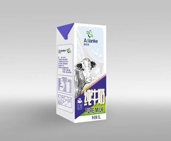澳蘭克純牛奶