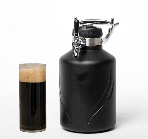 2L双层真空不锈钢打咖啡器