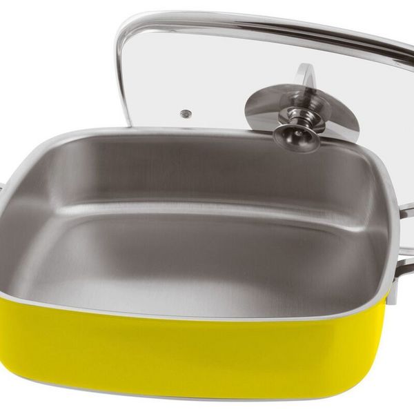 意大利Paderno奈彩米悦享系列方形锅