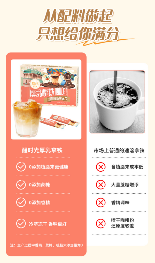 拿铁咖啡（生耶、厚乳）