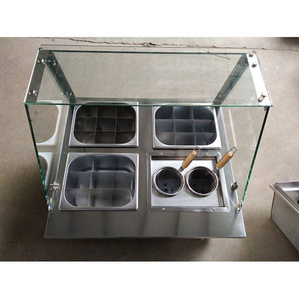 台式关东煮牛杂煮粉面汤池带玻璃防护