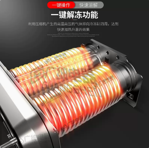 BX商用全自动冰淇淋机进口压缩机