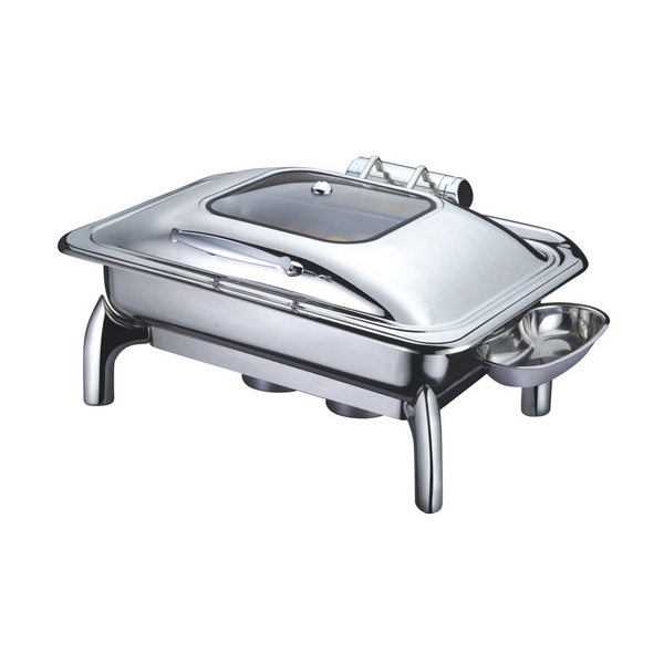CHAFING DISH WITH GLASS LID   玻璃盖自助餐炉   A11122/A11124/A11128   YD/YDG