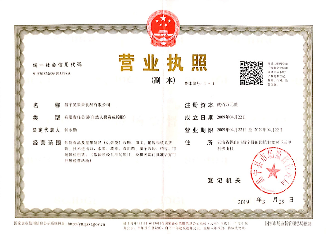 营业执照