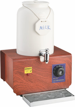MILK DISPENSER W/ELECTRIC HEATING STAND   电热加热陶瓷奶鼎  A12166-A12170