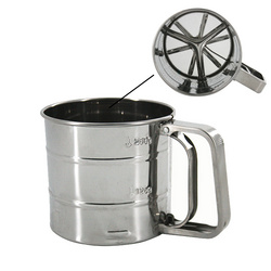 S/S HAND-HELP POWDER GRINDER  手動式不銹鋼攪粉器  P14302/P14303