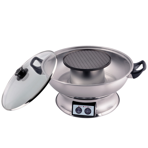 3.5L ELECTRIC HOT POT AND GRILL  电火锅  E24252