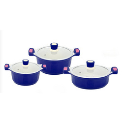 ALUMINUM COOKING POT  彩色鋁湯鍋  E24231-E24241