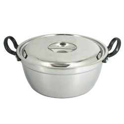 3-LAYER S/S POT WITH COVER(DOUBLE EARS)  三層鋼錘印兩耳調(diào)理鍋  E20691-E20696