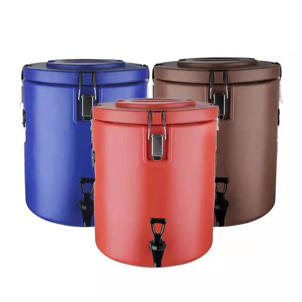 S/S BUCKET(KEEP WARM/COLD)  美式保温桶（带水龙头）  E13621-E13626