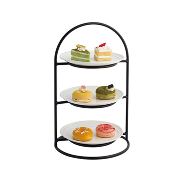 CAKE PLATE WIRE STAND-3 TIER  三层点心架  D17813