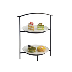 CAKE PLATE WIRE STAND-2 TIER  二层点心架  D17812