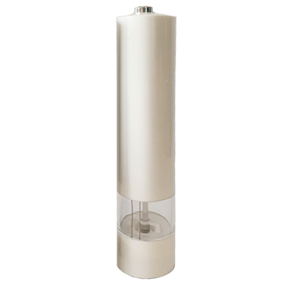 S/S ELECTRIC PEPPER GRINDER  不锈钢电动胡椒粉研磨器平盖  L13602 B/R/W