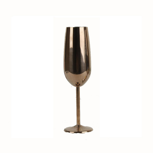 S/S CHAMPAGNE GLASS  不銹鋼香檳杯  B15713  G/RG