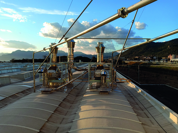 咖啡烘焙尾烟催化燃烧器