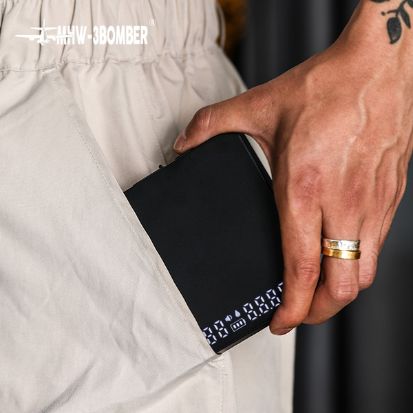 MHW-3BOMBER轰炸机小魔方2.0 意式手冲咖啡电子秤 专用称重计时