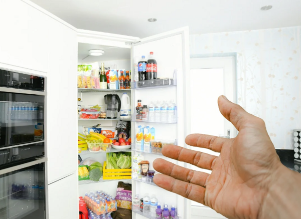 蓝光双开门冰箱 高效节能、环保健康高端家电