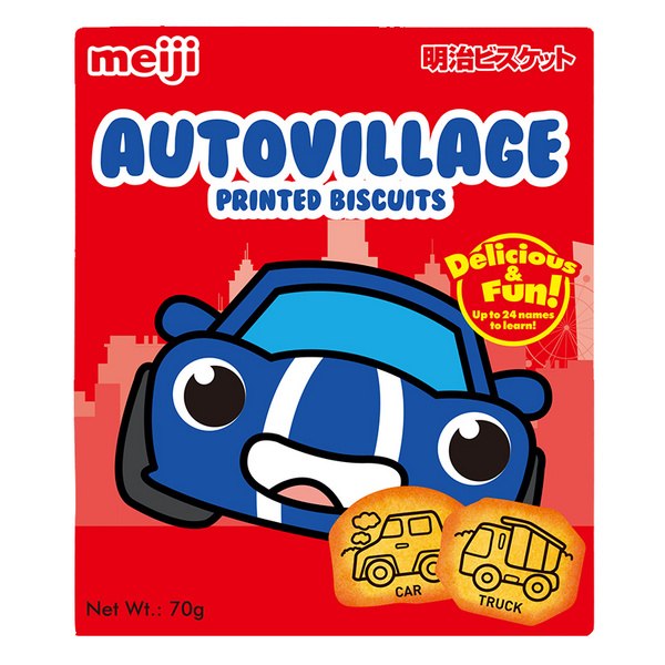 明治奇趣城饼干饼干70克