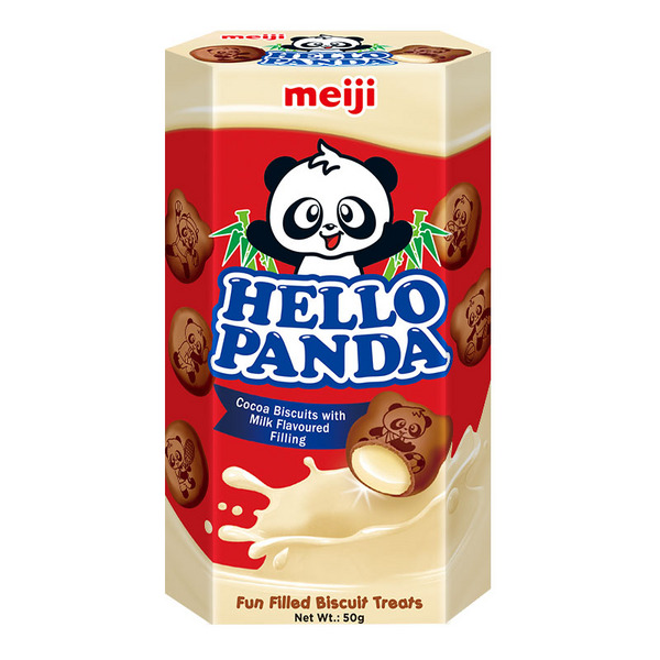 明治熊猫夹心饼干50克