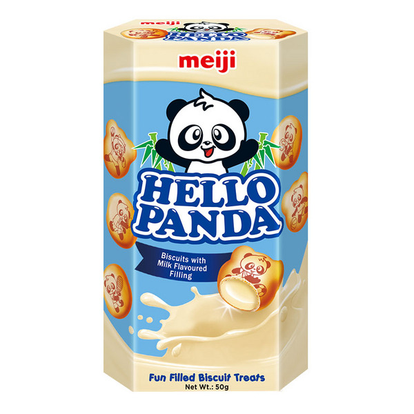 明治熊猫夹心饼干50克