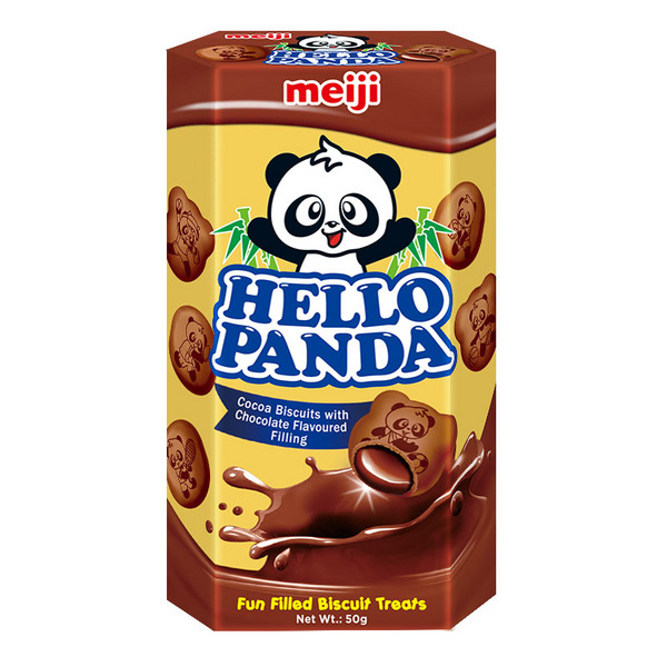 明治熊猫夹心饼干50克