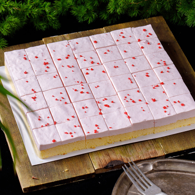 小方切块蛋糕