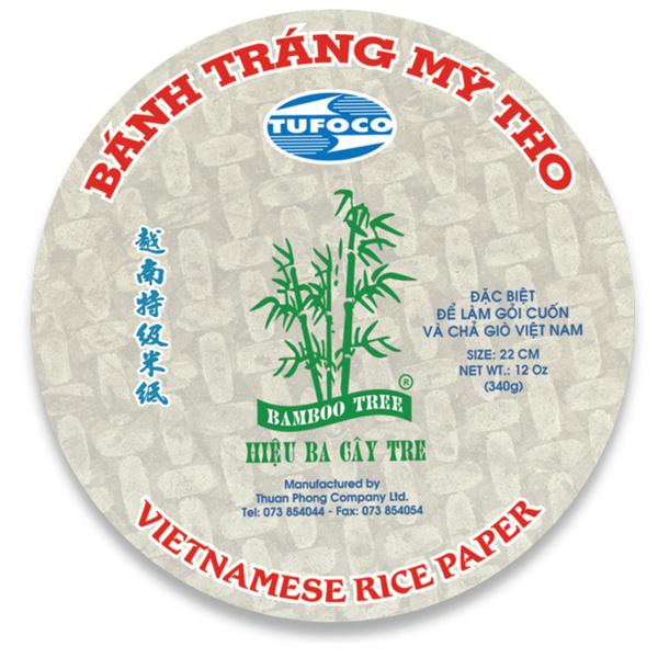 越南越竹林春卷皮 340g 