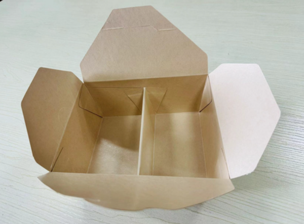 创新设计：分隔防油打包盒，保持食物的新鲜和美味