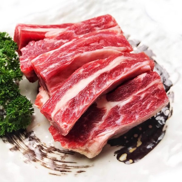  爱尔兰进口原切牛肉 牛肋条 950-1050g
