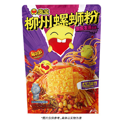 臭寶爆爆濃湯柳州螺螄粉（大片腐竹）