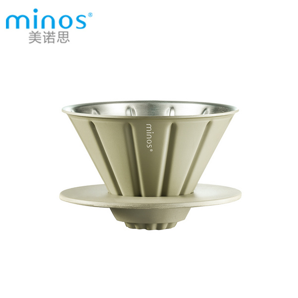 {Explore不锈钢手冲咖啡滤杯}