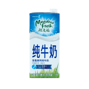 全脂高钙纯牛奶 1L