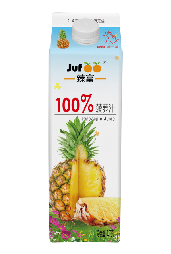 100%菠萝汁-1kg屋顶盒