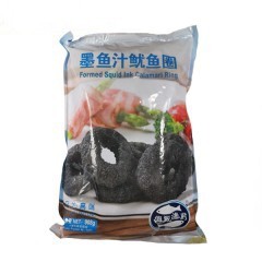 墨鱼汁鱿鱼圈