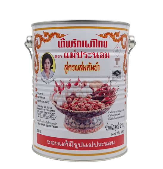 泰芭侬辣椒膏3kg