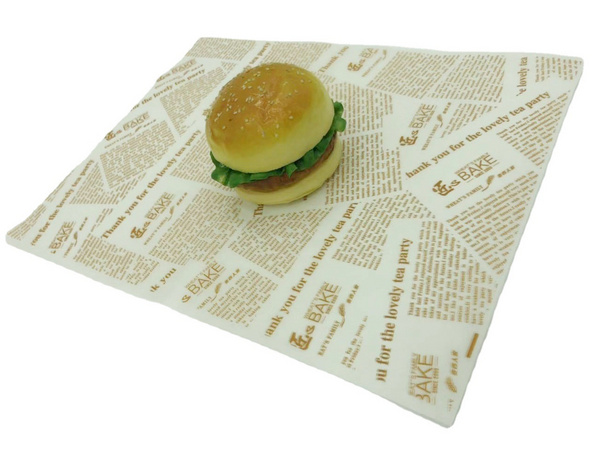 一次性外卖托盘纸 餐盘纸 烘焙纸汉堡包装纸三明治防油纸定制厂家