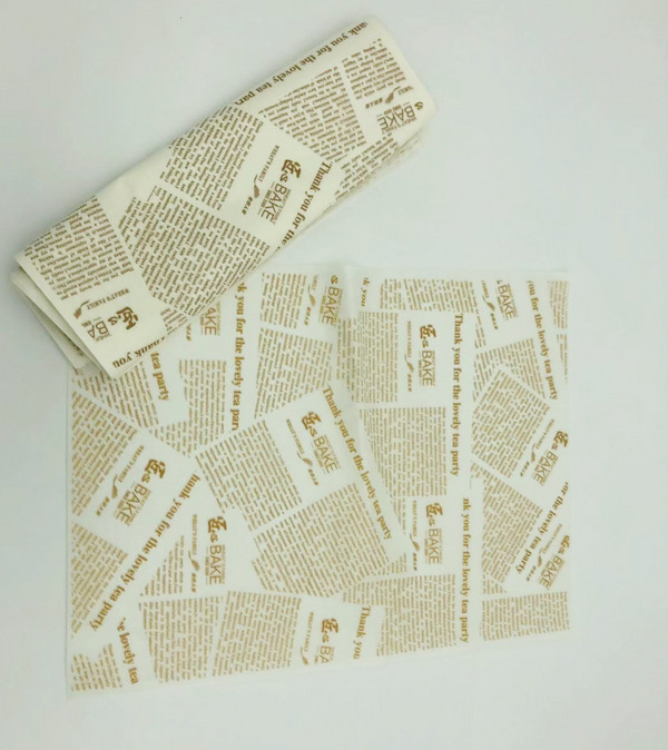 一次性外卖托盘纸 餐盘纸 烘焙纸汉堡包装纸三明治防油纸定制厂家