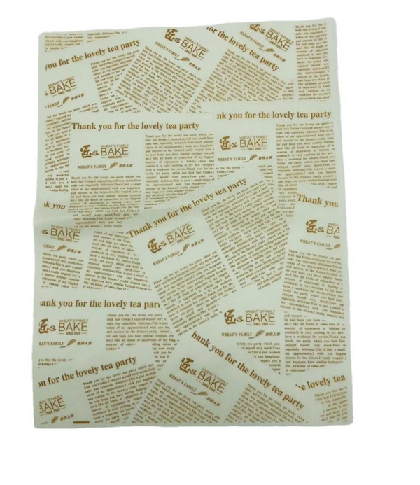 一次性外卖托盘纸 餐盘纸 烘焙纸汉堡包装纸三明治防油纸定制厂家